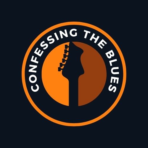 Confessing the blues logo